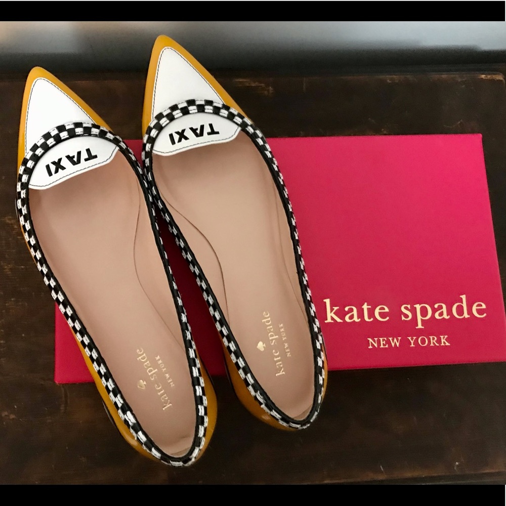 Kate Spade Taxi flats